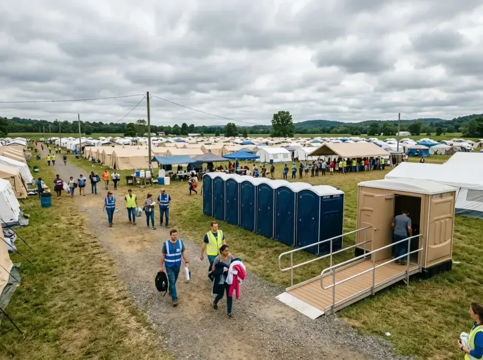 disaster-relief-camp-restrooms-010 — frequently asked questions, Dumpster & Portable Bathrooms Rental in McMinnville, TN